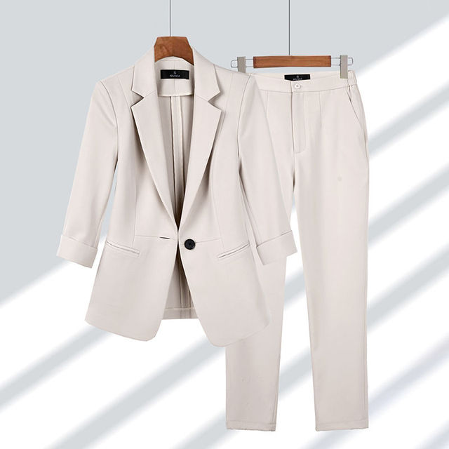 Coordinated Jacket and Pants Set