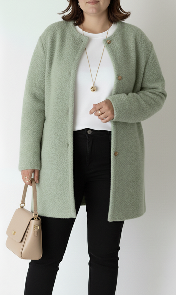 Chic Knit Cardigan with Relaxed Fit for Women | Plus Sizes Available