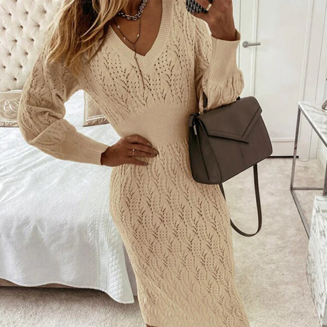 Chic and Comfortable Knit Pattern Robe