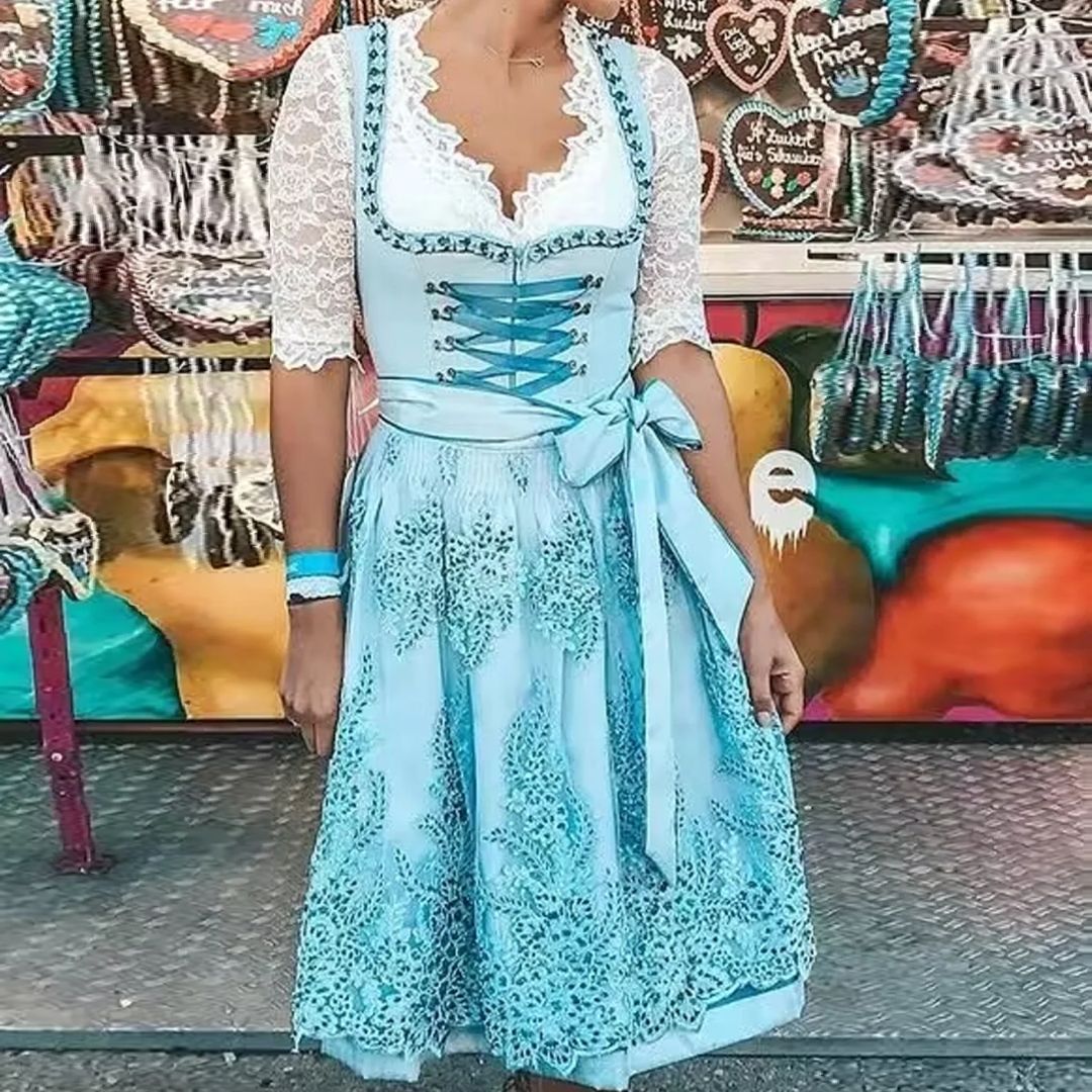 Classic Bavarian Dirndl Dress