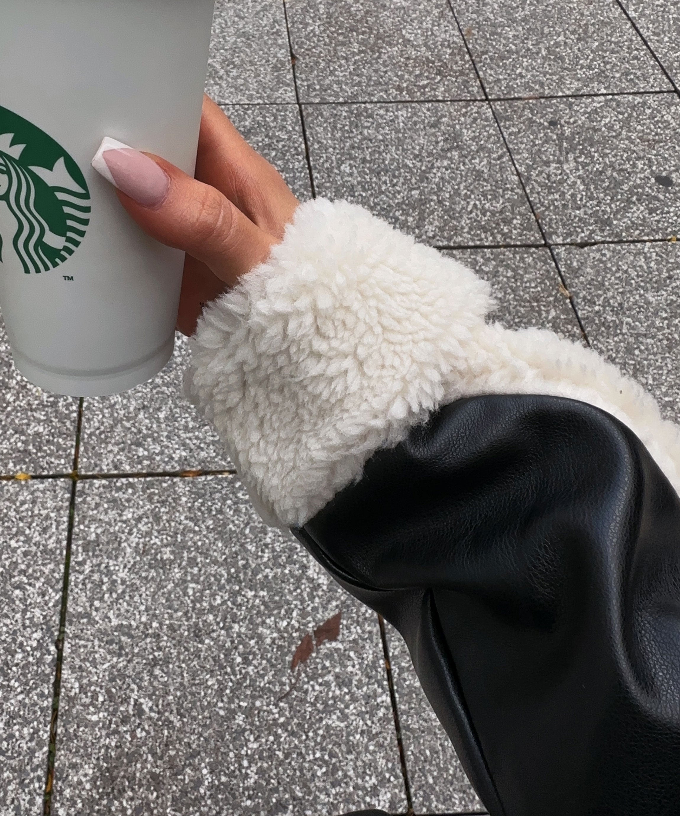 Daria Black Teddy Jacket