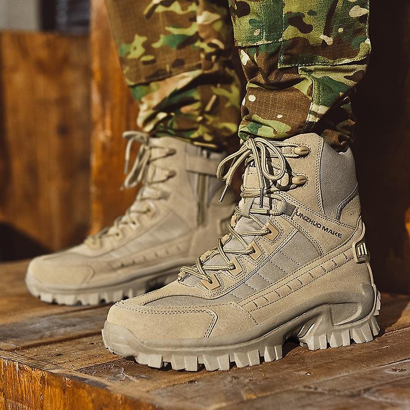 Bottes d'Hiver Style Militaire Élégant
