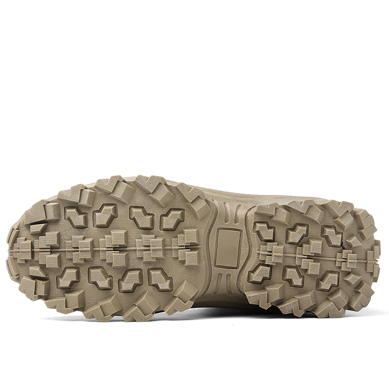 Bottes d'Hiver Style Militaire Élégant